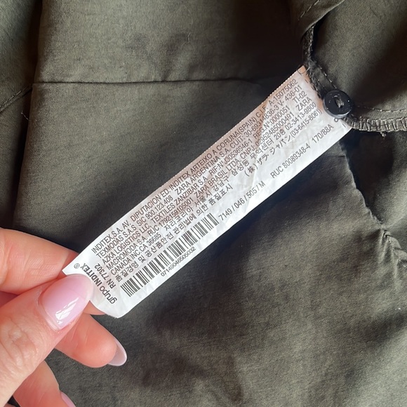 Zara long sleeve blouse size medium - Picture 10 of 11